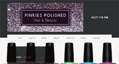 Desktop Screenshot of pinkiespolished.com